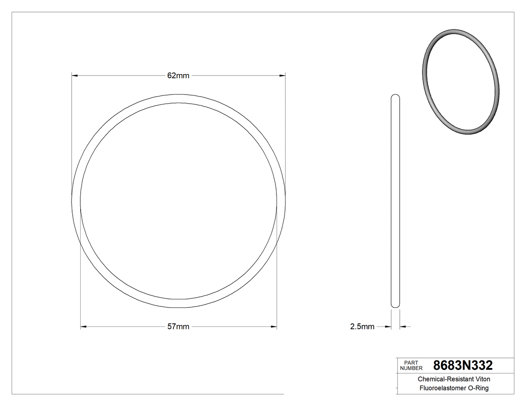 Technical drawing - 8683N332